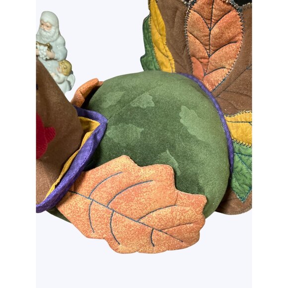 Hallmark Thanksgiving Turkey Plush Decoration 9" Polyester  Cardboard Stiffener - Picture 4 of 12